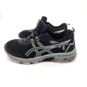 Asics Gel-Venture 8 Womens Size 6.5 Shoes Purple Black Running Sneakers 1012A708